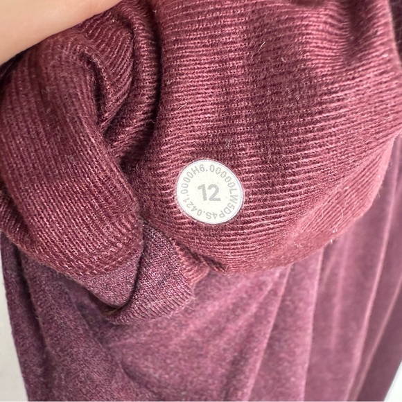 LULULEMON Heathered Cassis Ready To Fleece High Rise Jogger Sweatpants - Picture 6 of 6